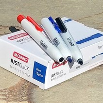 모리스 JUSTCLICK 2 0mm 노크식 화이트보드마카 1다스 저스트클릭 문구반점 _ 22092786EA, 쿠팡 3번샵 블랙 12pcs, 쿠팡 3번샵 본상품선택
