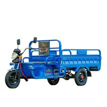 농업용 전기 차 전동 화물차 3륜 운반 적재 차 트럭, 1.3X0.9m 컴파트먼트 800W 60V20