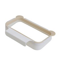 접이식 쓰레기통 쓰레기 봉투 부엌 보관함 휴지통, 04 Apricot