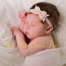 홀리졸리 미국 펠트 리본 아기 신생아 헤어밴드 U08