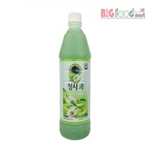 청솔 청사과 원액 835ml, 쿠팡날자 1