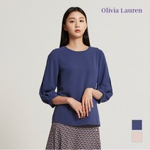올리비아로렌 nc부산대점 슬리브레이스 블라우스ALWF7211