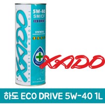 하도 ECO DRIVE 5W40 1L/C3/DEXOS 2/가솔린/디젤/LPG, 1개