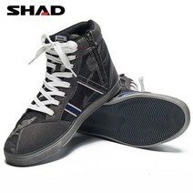 바이크부츠 라이딩 바이크워커 마이크로 화이버 가죽 미끄럼 방지 오토바이 부츠 로드 레이싱 신발 봄/가, 02 SHAD camouflage