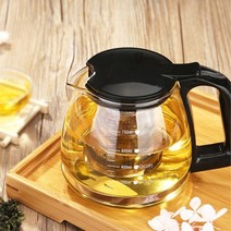 블랙핸들 [로하티]리빙그로 750ml 차포트 Well 유리, 단일옵션