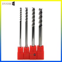 철근절단기 콘크리트절단 HRC60Milling 합금 코팅 텅스텐 강철 알루미늄 Cnc 기계 3 블레이드 엔드 밀 탑 밀링 목재 컷, HRC60 3F-8X100L+1PCS