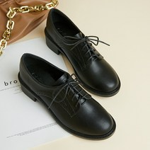 명브띠 여성 정장 로퍼 힐 굽 신발 4cm