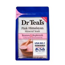 닥터틸즈 핑크 히말라얀 미네랄 소크 위드 퓨어 엡섬 바디솔트, 5개, 1.36kg