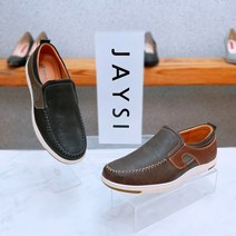 제이시 남성 슬립온 남자로퍼 구두 3cm M006