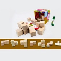 (가베가족)KS0145 가베가족 DIY원목 소마큐브 만들기/(1397599)