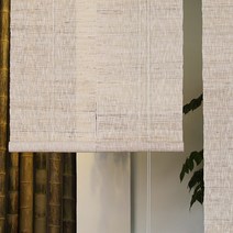 병품 제사 미니 커버 돌잔치 베란다 커튼 펀칭 프리 장착 차광 롤업 모시 롤업 블라인드 블라인드 블라인드 대나무 커튼 차단