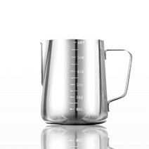 Sifei 가랜드 컵 스팀피쳐 600ml, 1개, Stainless Steel