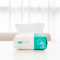 New Face 뉴 페이스 대형 페이스 타올 수건대용 스킨케어 클린징 세면 일회용 수건 여행용 수건 60매, 1개