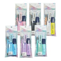 스테들러 파스텔세트 61set set pencil 공부 highlighter steadtler 준비물 pastel 학용품 가성비 학교 파스텔 eraser mechanical 사무 알짜 샤프, 화이트옐로우