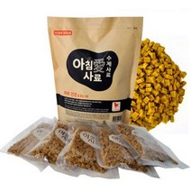아침애사료 전연령 피부건강 강아지 수제사료, 1kg, 1포, 1000g, 상세페이지 참조