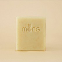 [바스몽] 강아지 천연 샴푸바 화이트닝 몽백이 100g, 단품