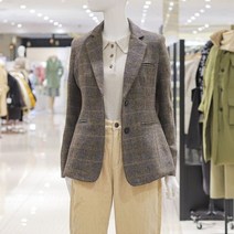 에이비에프지 엘보우패치헤링본체크자켓 KSV4HJ17K