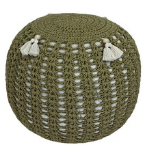 다다미 키높이 방석 스툴 좌식 원형 대형 카페, 카키 53x38