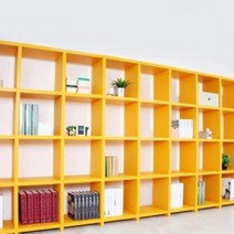 거실책꽂이 코너책장 서재장 더크린 DIY 1 L9 4 좁은 공간분리 아이방, 라이트레드