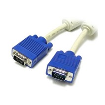 고급형 VGA RGB 모니터 연결선 PC EMI 케이블, 단일옵션