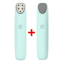 RF EMS 고주파 주름 제거 마사지기 메조테라피 전기 천공 얼굴 노화 방지 리프팅 타이트닝 뷰티 케어 도구, [01] Green, 01 Green