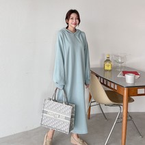 르엠마 [기모안감] 빅사이즈원피스 루즈핏 후드티 니트원피스 긴팔원피스 여성니트 여자긴팔 롱원피스 가을원피스 겨울원피스 기모 원피스 81470