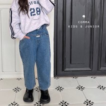 콤마 라벨청팬츠