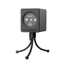 초소형 파티 조명 사이키 레이저 파티룸 USB 충전, (흰색) 도트 무늬