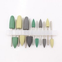 마루광택기 8개/대 HP 치과 수지 기본 아크릴 연마 Burs 키트 드릴 로타리 실험실 악기, 02 12pcs