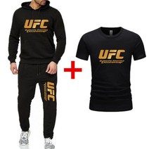 UFC 반팔 티셔츠 긴팔 후드 긴바지 세트 주짓수 격투기