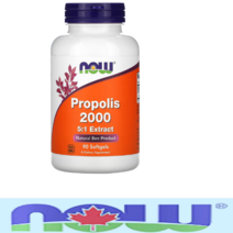 나우푸드 프로폴리스 천연벌집채취 유전자변형성분무함유 2000 mg 해당 5:1 추출물 소프트젤 [90정*1병]