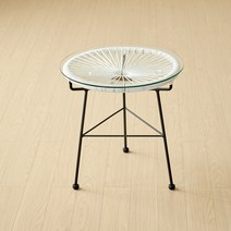 피카소가구 뉴코드테이블 야외테이블 야외용테이블 아웃도어식탁 아카풀코 라탄, 뉴 코드테이블-화이트