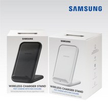 삼성전자 고속 무선충전 스탠드 EP-N5200 아이폰호환 블랙, 1개, (EP-N5200TBKGKR)블랙