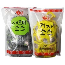 텃골푸드 겨자소스 (3gx200개)   식초소스 (5gx200개) 냉면 일회용 포장