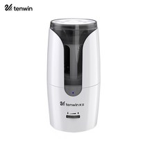tenwin 3단계 심조절 전동 연필깎이, 화이트