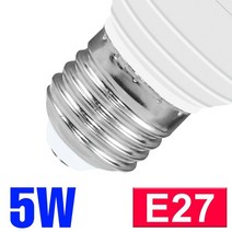 스마트 조명 RGB LED 조 E27 전구 220V 스마트 램프 GU10 스포트라이트 컬러 E14 Led Gu5.3 MR16 조도 조절, 02 Transparent_01 Cold-White, 05 Type-B-E27-5W