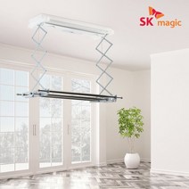 [전국설치기사방문] SK매직 베란다 천장 부착 전동식 빨래건조대 (건조대설치포함/무료반품) MED324AL, MED324AL(설치요청), 1개