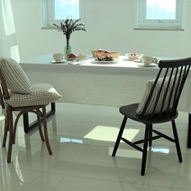 디케이홈 데코 순면 테이블보 광목 테이블 커버 2인4인6인용 식탁보 스코틀랜드 기모체크 테이블매트, 원탁테이블(120x120cm), 20수 백아이보리