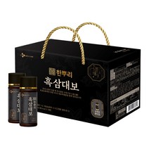 [CJ공식] 한뿌리 흑삼대보(100ml*10병) 4박스, 단품, 단품