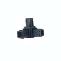 가구 8PCS 22mm25mm32Right Angle Bend Connector Steel Pipe Plastic Shelf Tight Fixing Parts Corner L T, [04] 22x22mm
