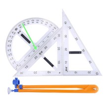 교사용 수학수업도구 대형 각도기 삭각자 문구자 학용품 입학준비물 초딩 중학생 학원
