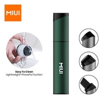 로봇청소기MIUI-미니 휴대용 진공 청소기 무선 핸드 헬드 흡입 헤드 3 개 포함 간편한 데스크탑 키보드 및, 02 green