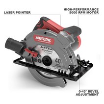 플런지쏘 원형전기톱 페스툴 1500W 전기 원형 톱 5000RPM 190mm 알루미늄 바디 휴대용 커터 목공 절단 도구, 01 미국