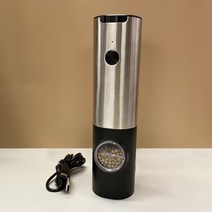 고추 동결 식품 건조기 전기 자동 밀 후추와 소금 분쇄기 충전 스파이스 소금 후추 빛, USB 모델 1