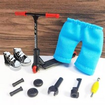 초등두발킥보드 finger scooter two wheel fingerboard set, sp-1 블랙과 신발