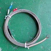 CA 온도센서 k타입 열전대 2m 링단자 고온