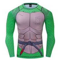 3D Goku T 셔츠 남성 여름 헬스 탑 킥복싱 Bjj 체육관 Rashguard Mma 권투 유니폼 무에타이 타이어, 13 CT069_01 S
