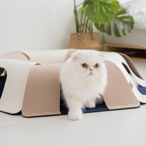 가또페로 지그재그 삼각터널 캣터널 숨숨 고양이 터널 펠트 놀이터, 6pcs, 믹스