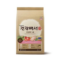 건강백서 견종별 기능별 건식사료 2kg+애니홀릭 엘라이신스틱 5피 증정품, 포메라니언