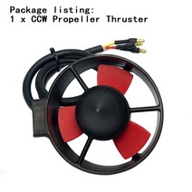 Hobbyocean 수중 스러스터 16V 300W 브러시리스 모터 40A ESC RC Bait Tug Boat Nest Ship submarine ROV Robot, [06] CCW 40A T Plug